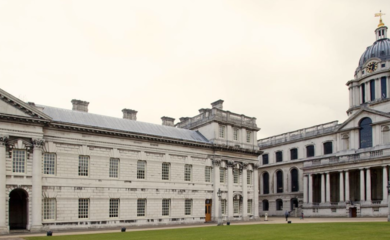 Image of the exterior of a University of Greenwich building