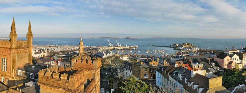 Guernsey from above