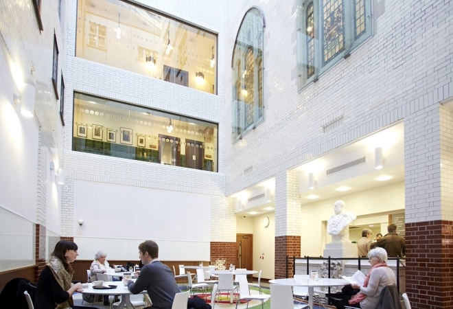 Cafe at the UK Supreme Court