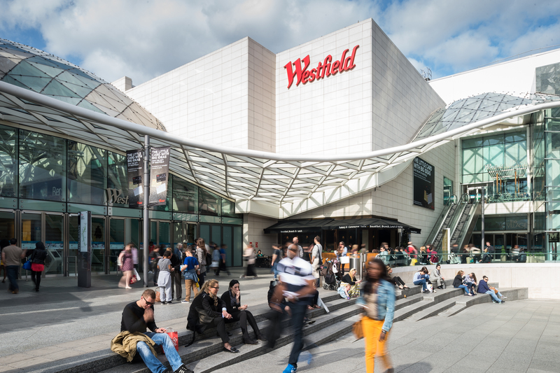 External view of Westfield London 