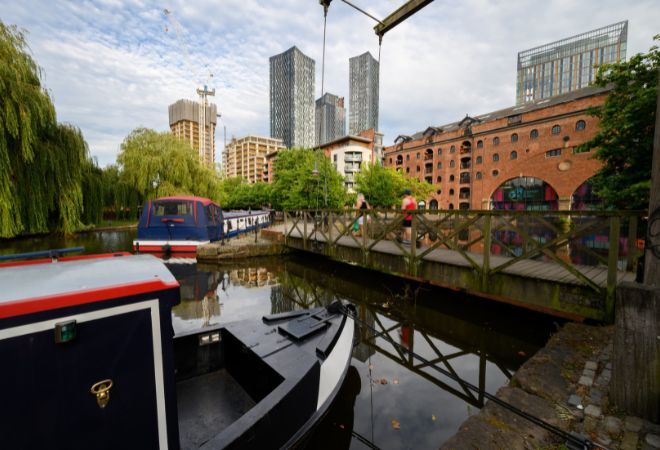 The Manchester canal