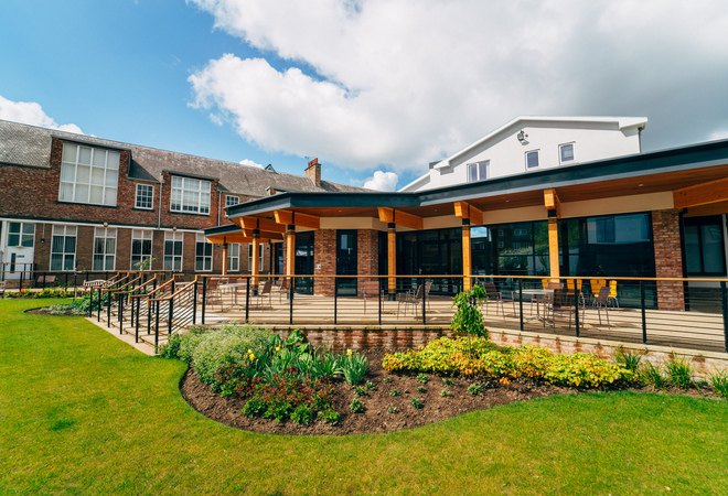 Image of York St John University dining area