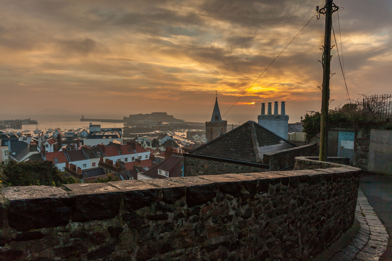 "A photo of St Peter's Port"