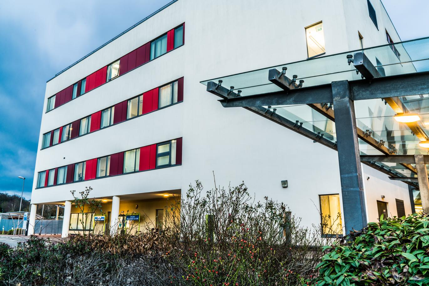 "Pontefract Hospital exterior"