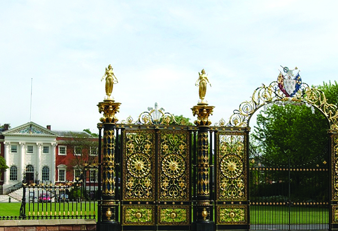 Photo of Warrington Town Hall Gates