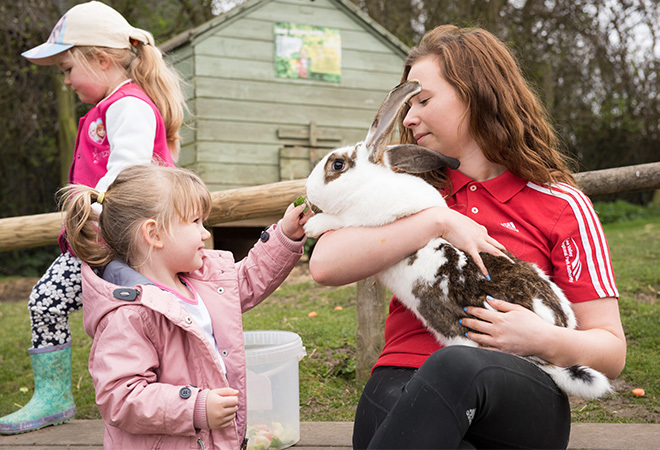 "A photo of Lee Valley's animal experience"