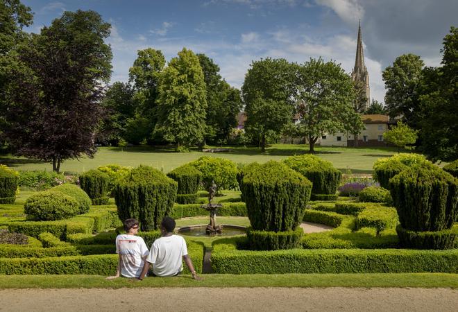 ""Saffron Walden Bridge End Garden"