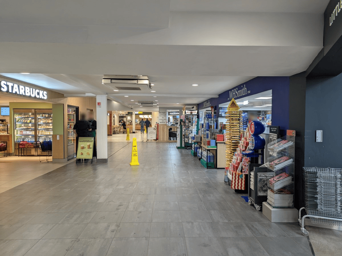 A picture showing the interior of the M3 - Fleet Services - Northbound - Welcome Break