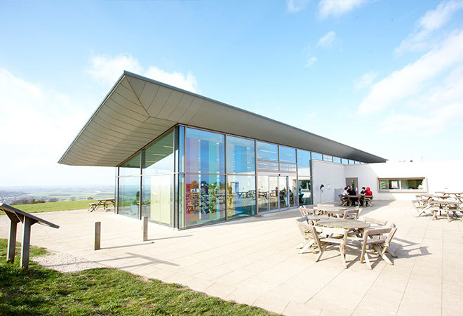 "A photo of Dunstable Downs"