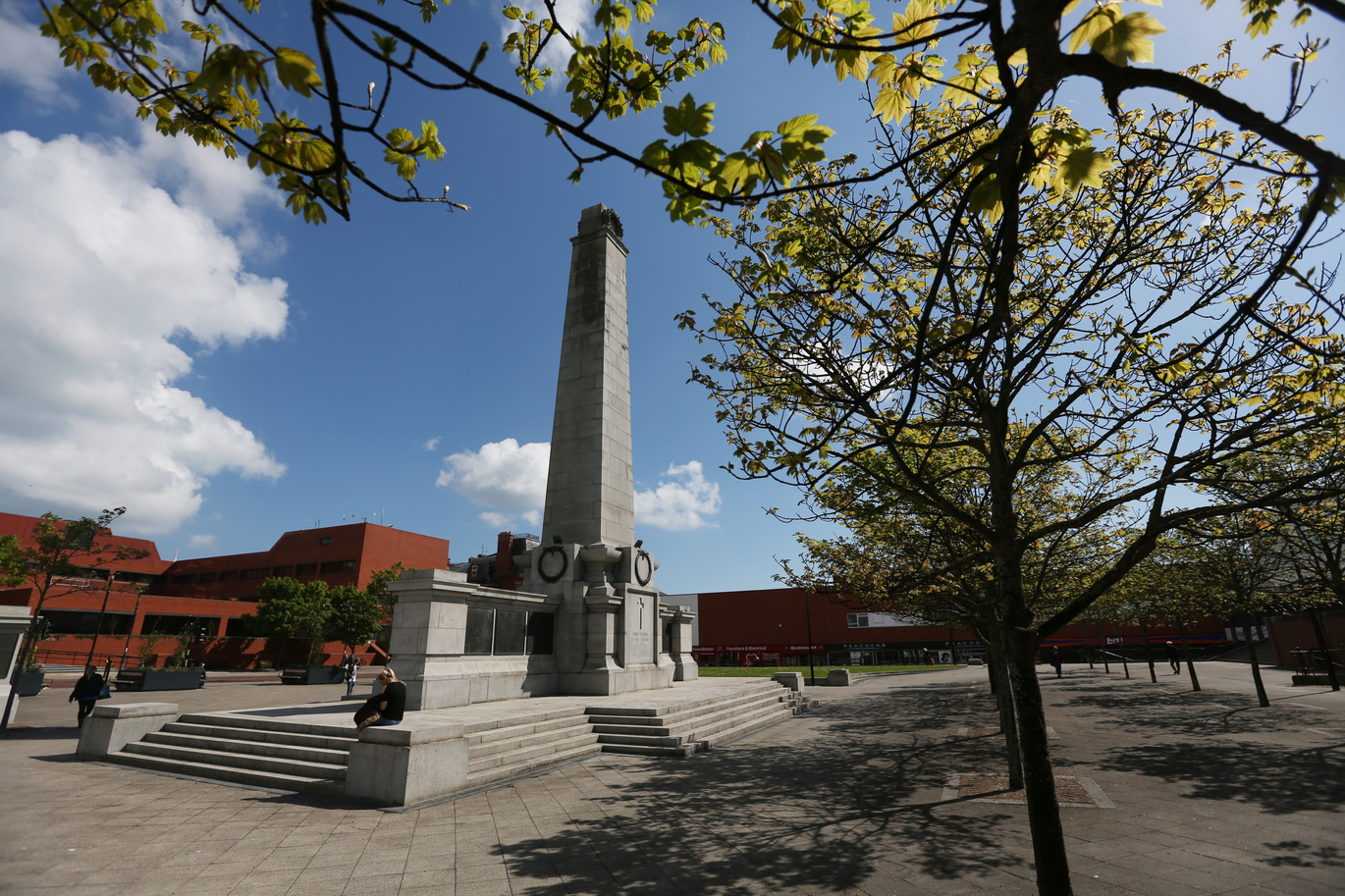 "A memorial in Hartlepool"
