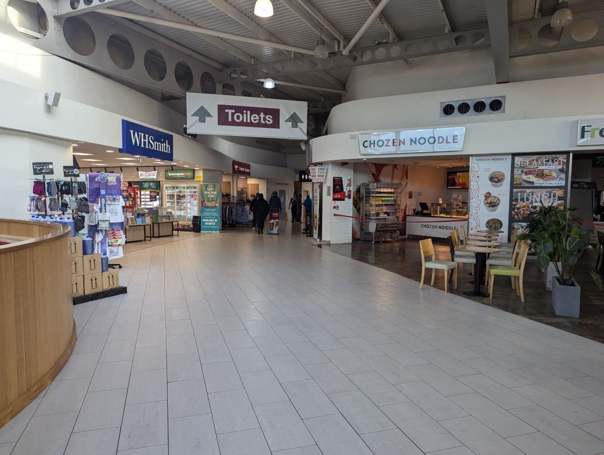 A picture showing the interior of the M5 - Strensham Services - southbound - Roadchef