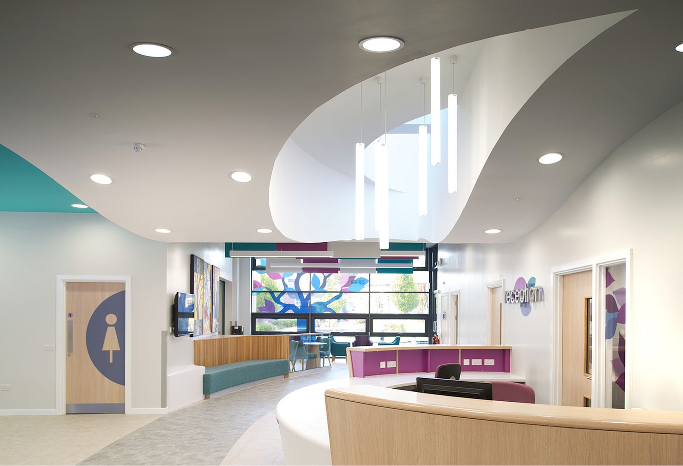 Photo of reception area