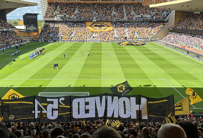 Wolverhampton Wanderers Football match 