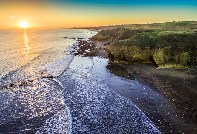 "Durham coast line"
