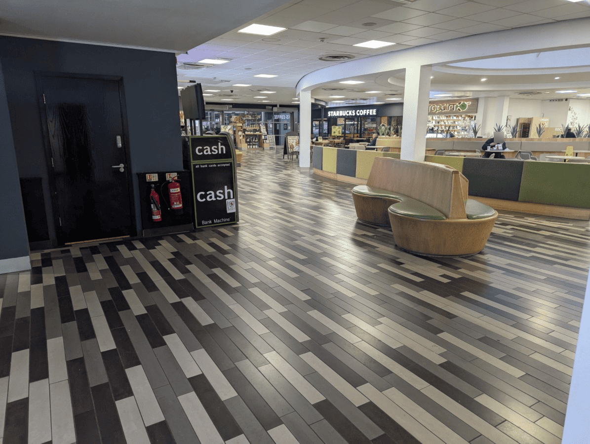 A picture showing the interior of the M6 - Corley Services - Southbound - Welcome Break