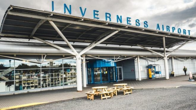 "Inverness airport"