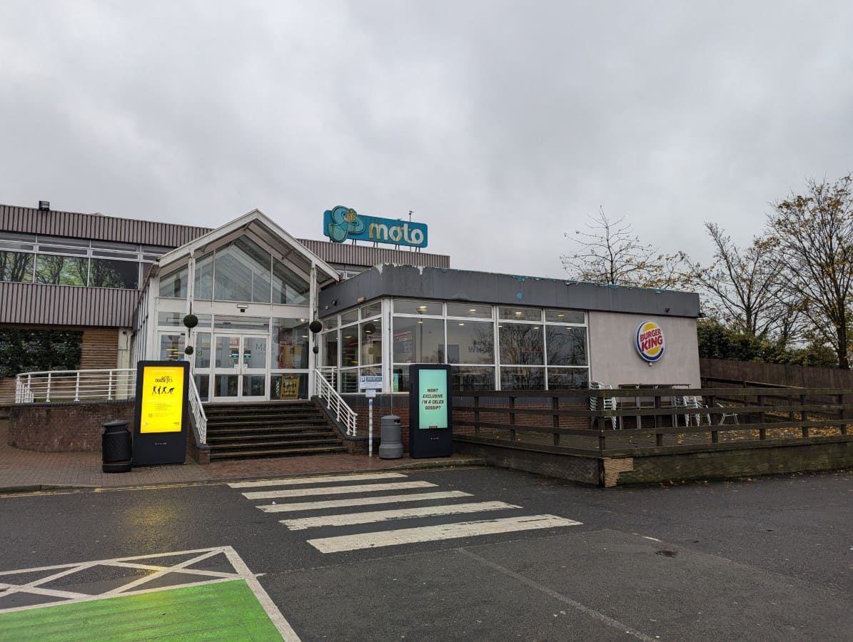 M5 - Frankley Services - Southbound - Moto