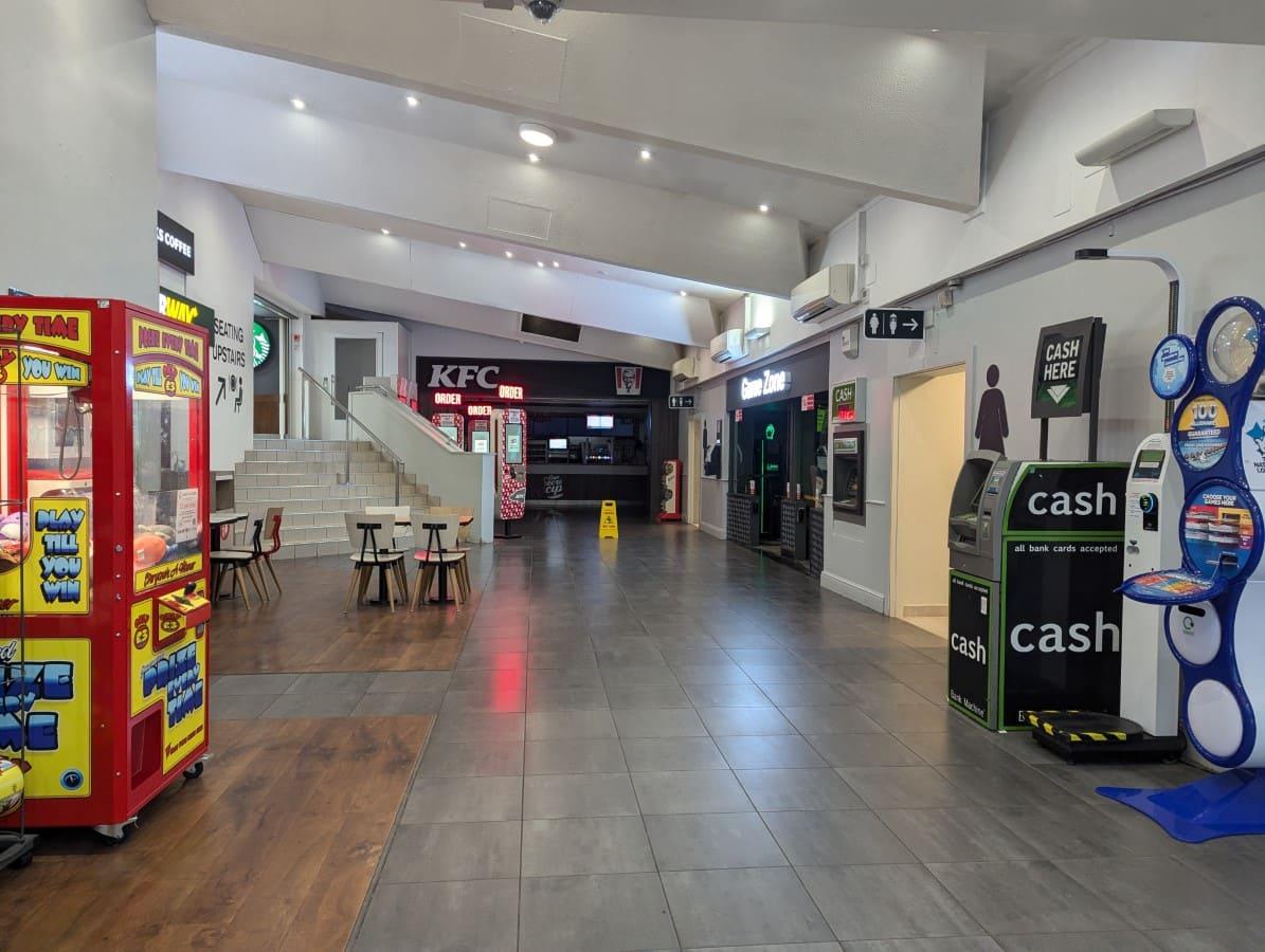 A picture showing the interior of the M62 - Hartshead Moor Services - Westbound- Welcome Break