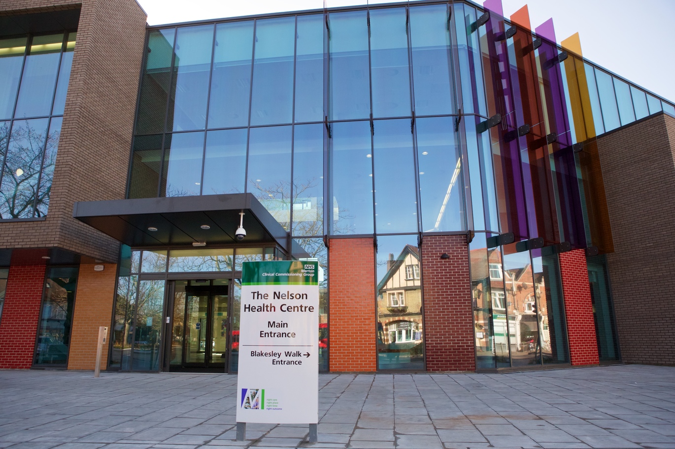 Photo of main entrance of The Nelson Centre
