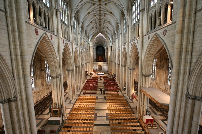 "Inside View of York Minster"