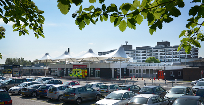 Photo of outside of Royal Preston Hospital