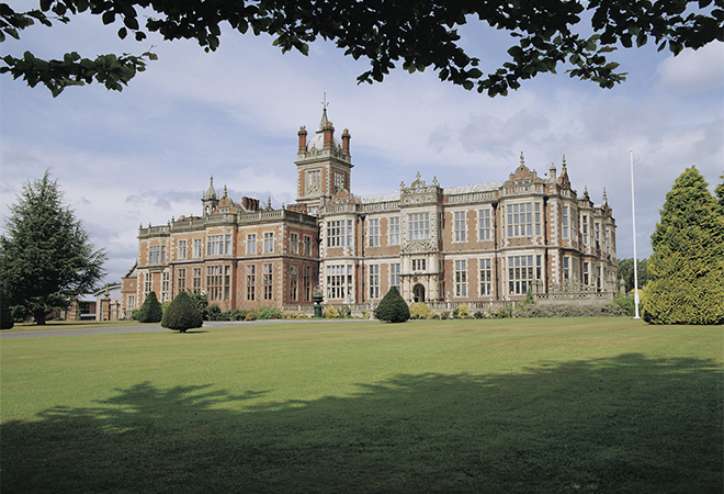 "Stately home in Cheshire"