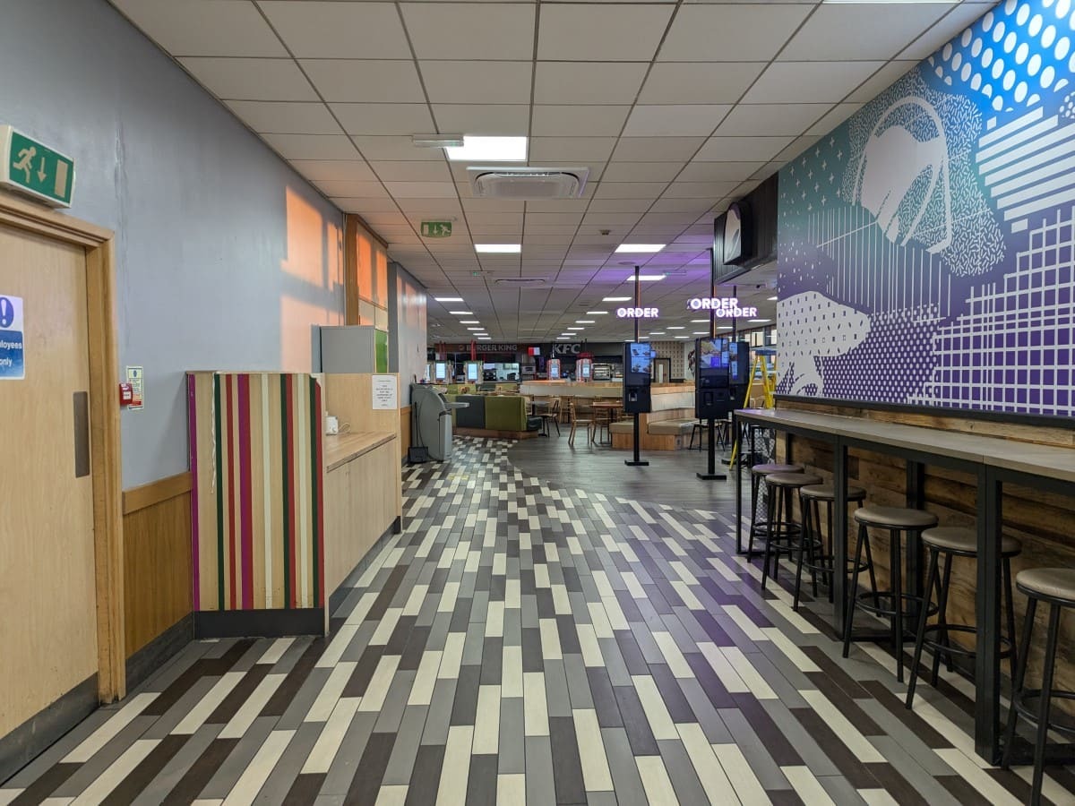 A picture showing the interior of the M1 - Leicester Forest East Services - Northbound - Welcome Break