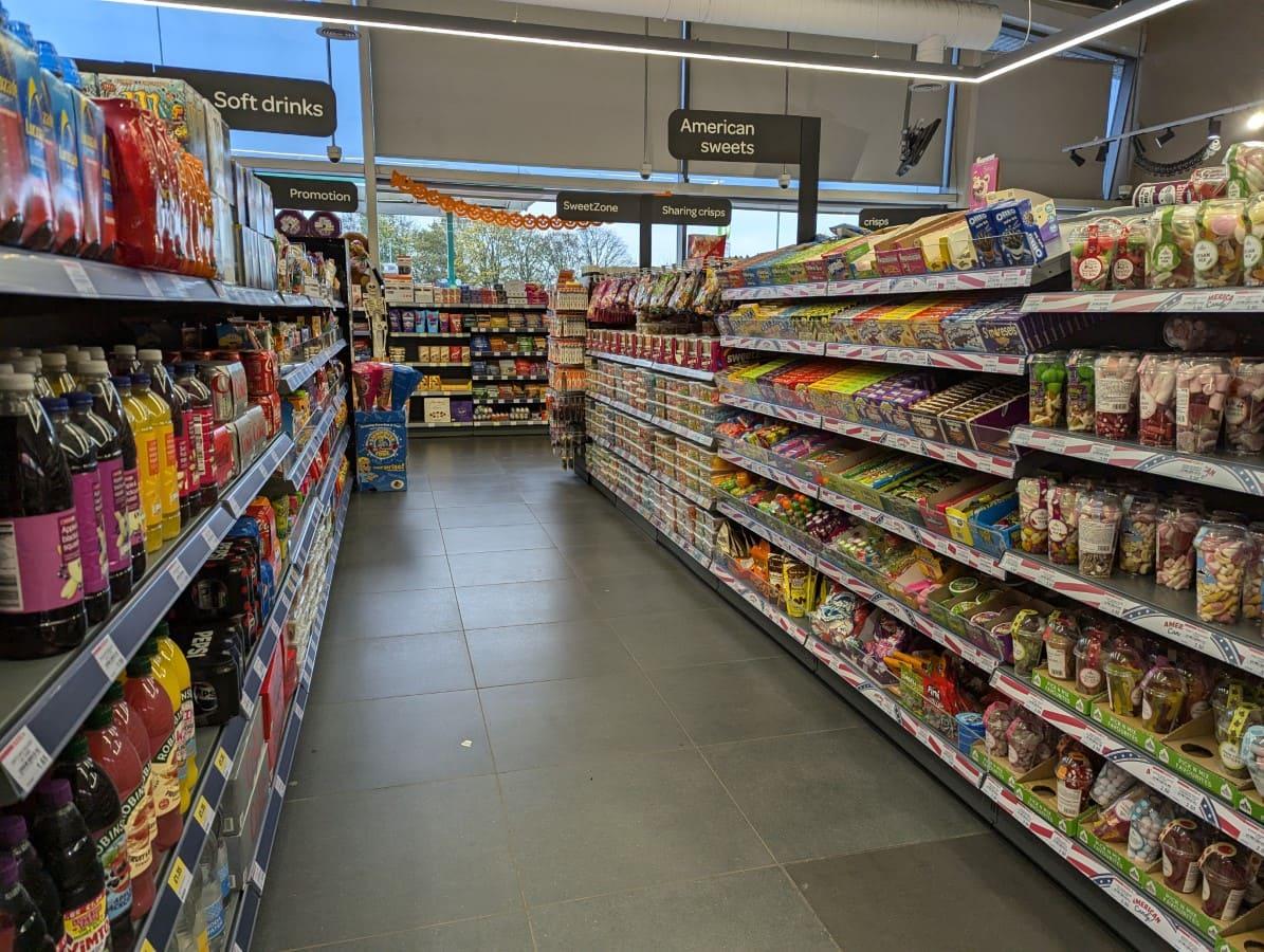 A picture showing the interior of the M61 - Rivington Services - Northbound - Euro Garages