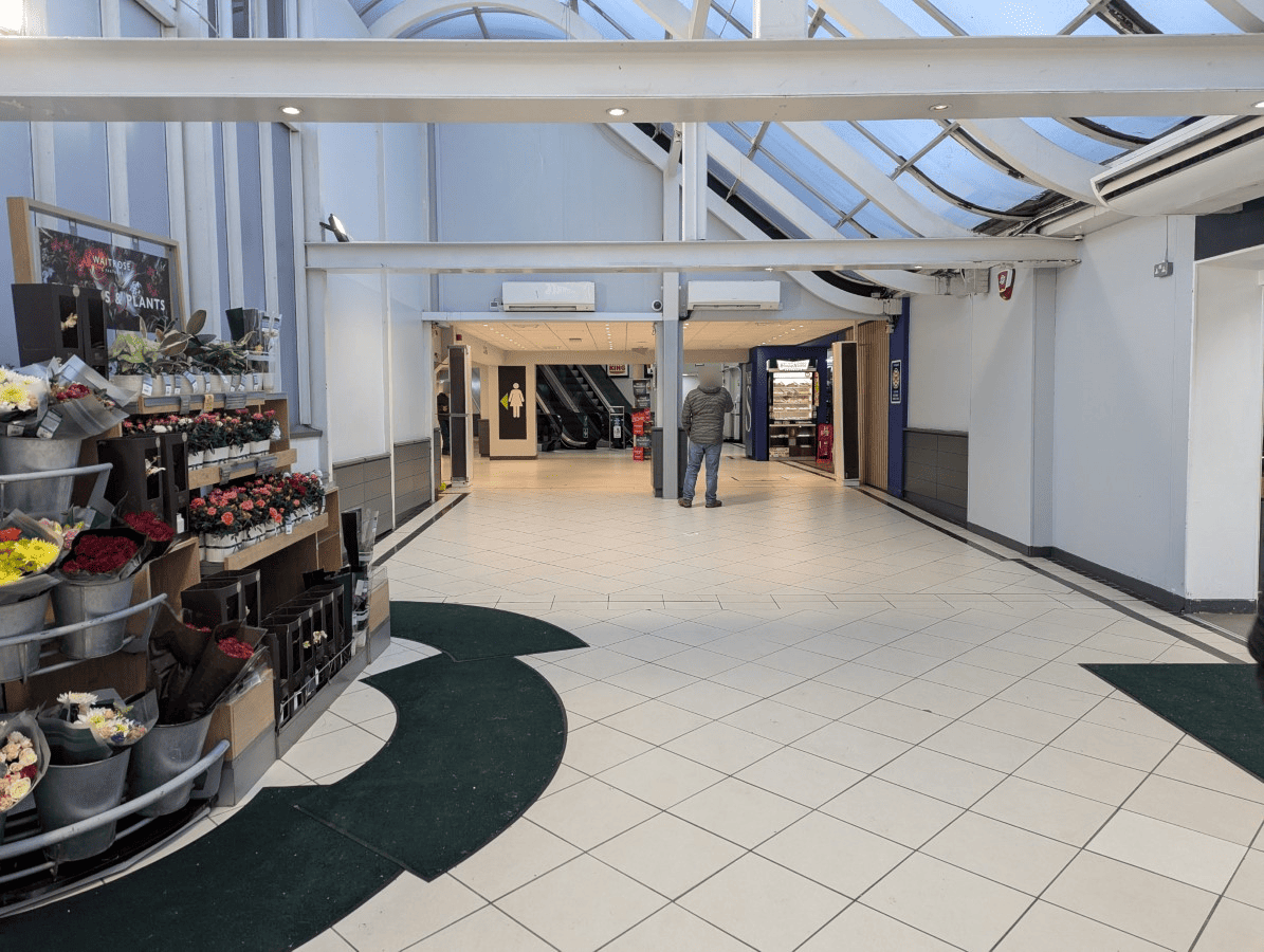 A picture showing the interior of the M4 - Membury Services - Westbound - Welcome Break