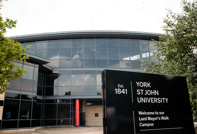 Image of York St John University Fountains building