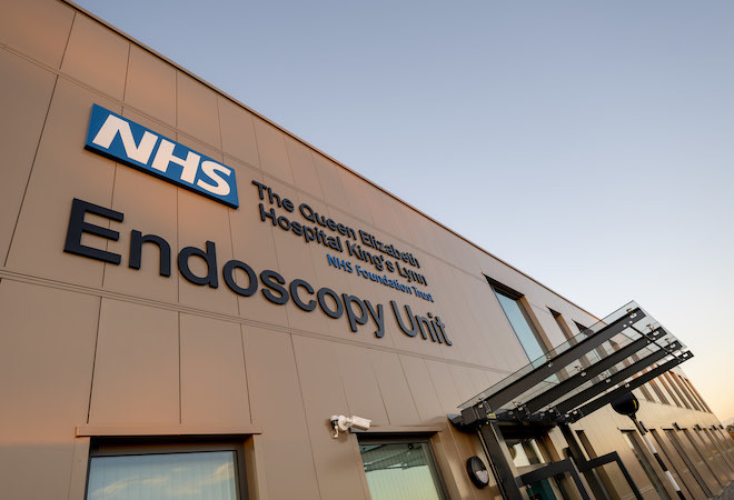 Image of the new Endoscopy Unit