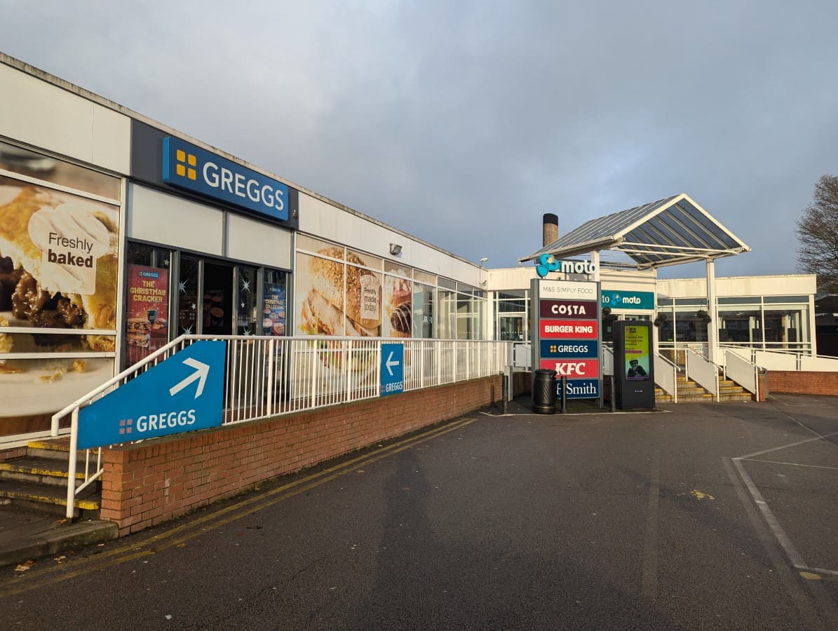 M5 - Frankley Services - Northbound - Moto