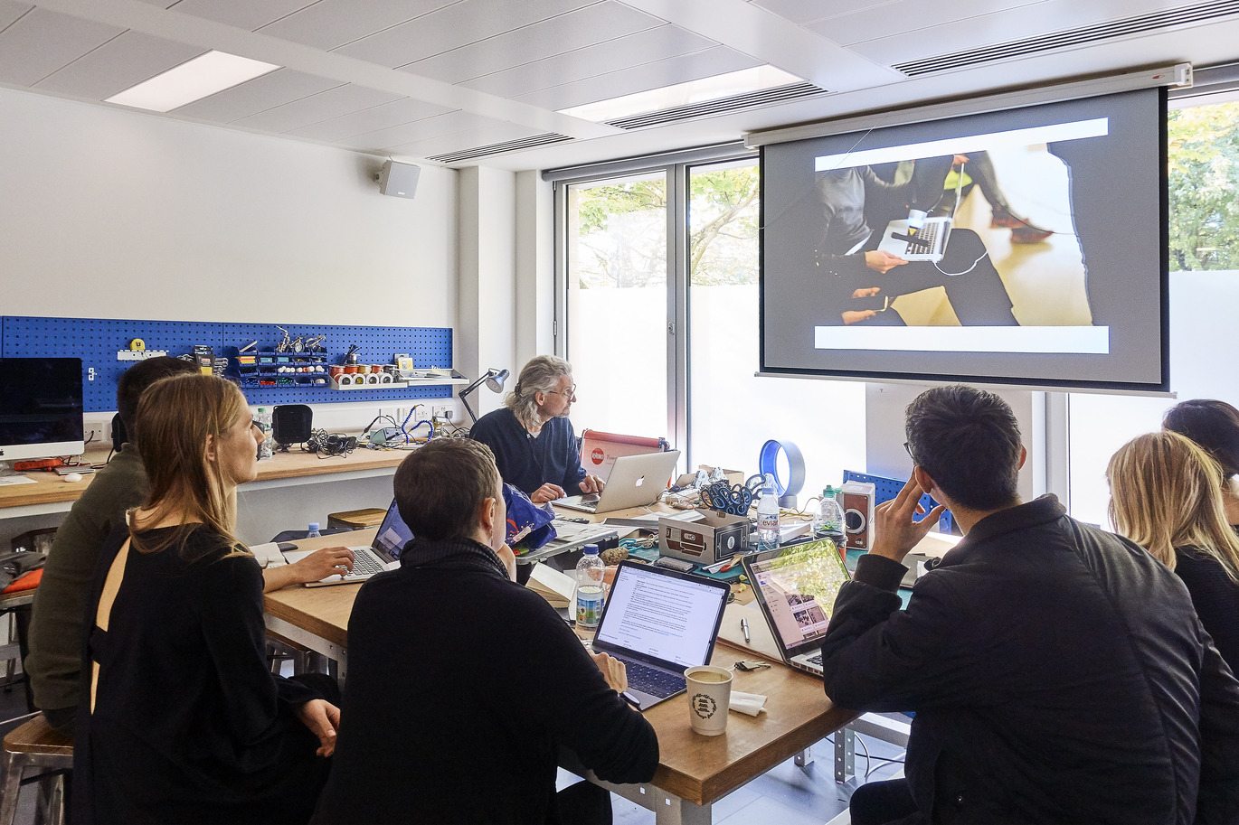 "Work space at White City Campus"