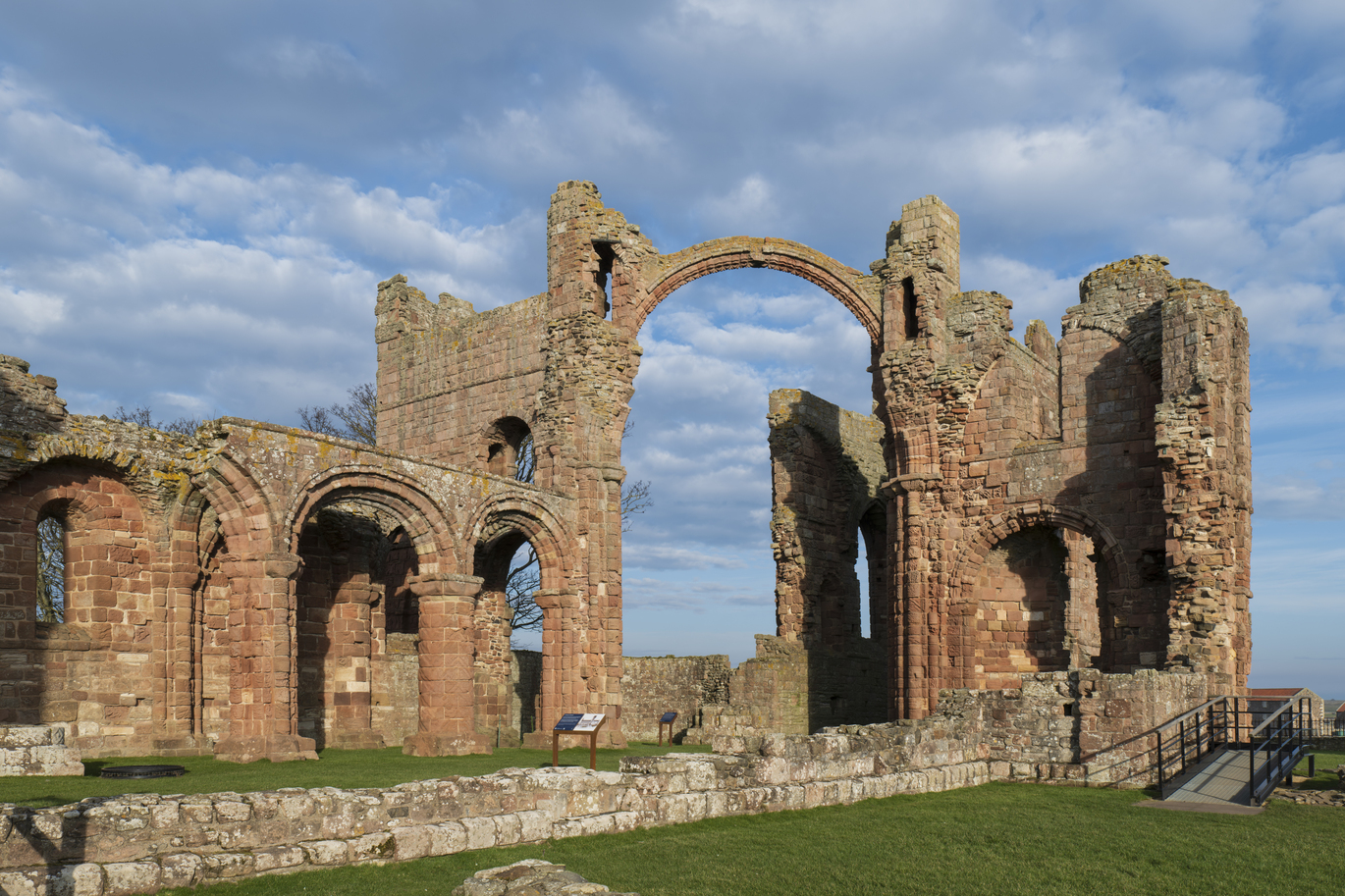 "Lindisfarne - image credit English Heritage"