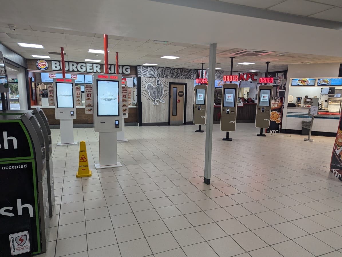 A picture showing the interior of the M5 - Michaelwood Services - Southbound - Welcome Break