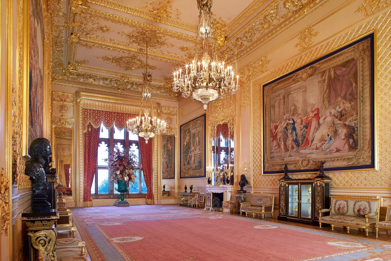 Grand Reception Room credit to Peter Smith and Royal Collection Trust / © His Majesty King Charles III 2023