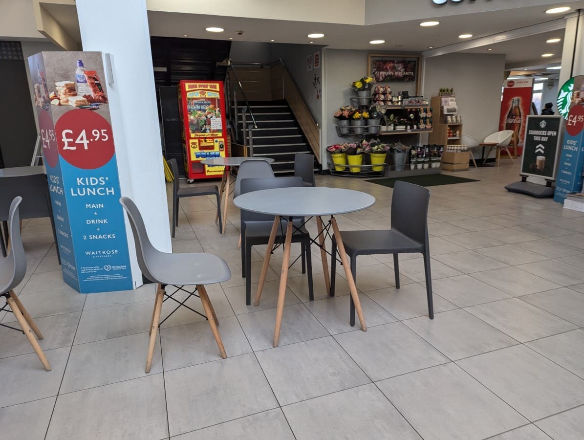 A picture showing the interior of the M6 - Charnock Richard Services - Northbound  - Welcome Break