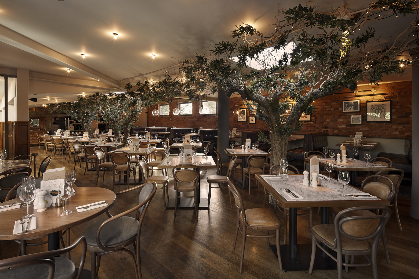"A photo of inside Gusto"