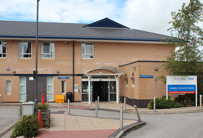 Photo of main entrance at Longridge