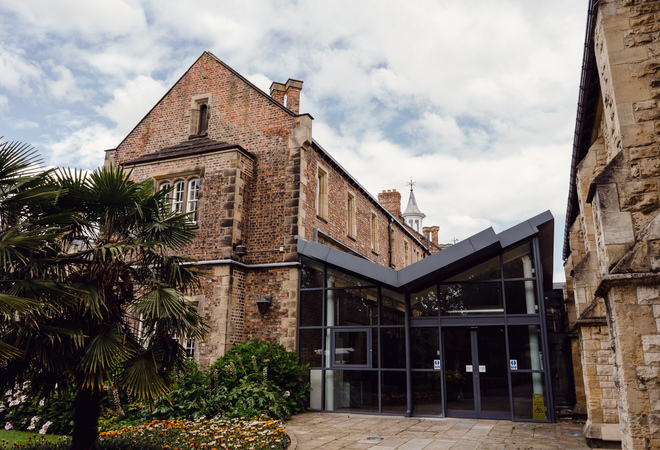 Image of York St John University building