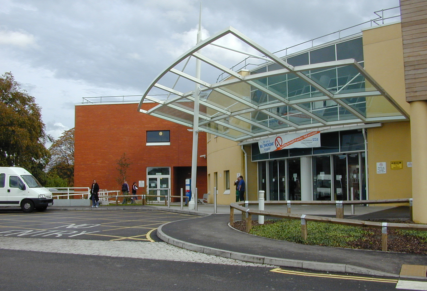 "A photo of a hospital in Hounslow"