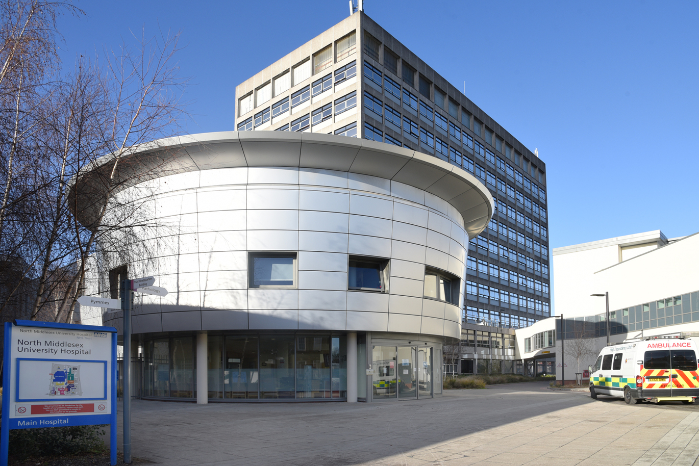 "North Middlesex University Hospital NHS Trust building"