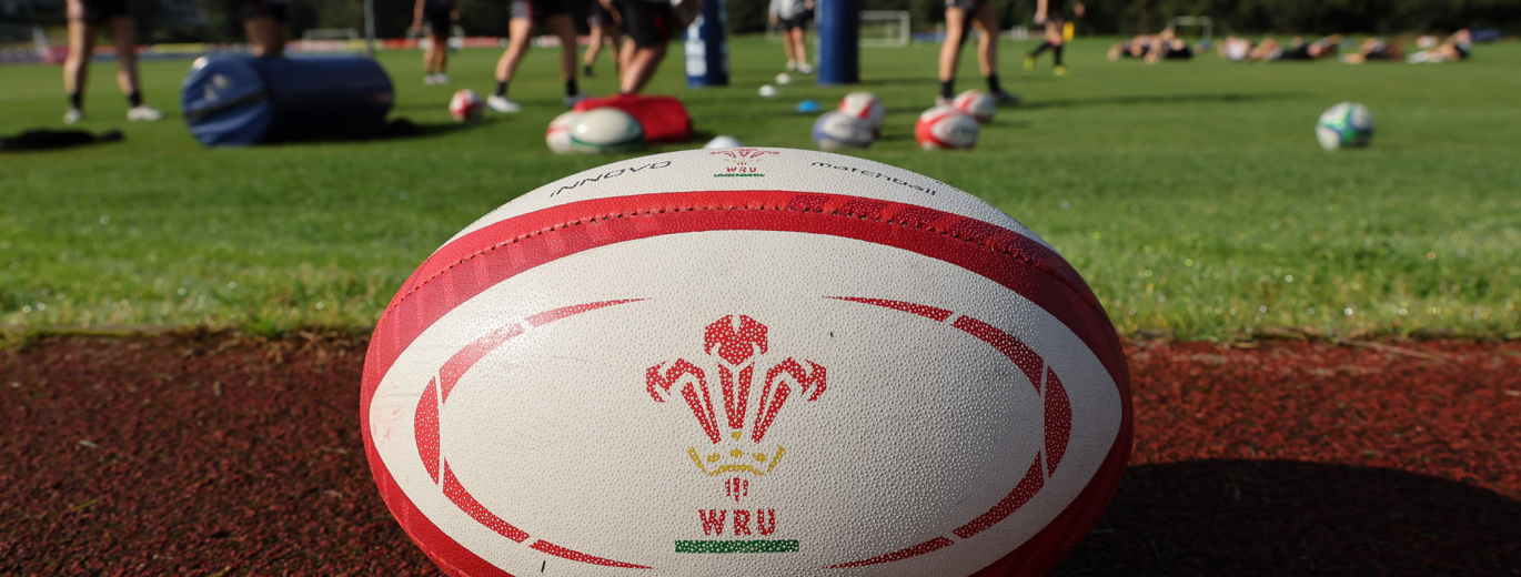 "Welsh Rugby Union rugby ball"