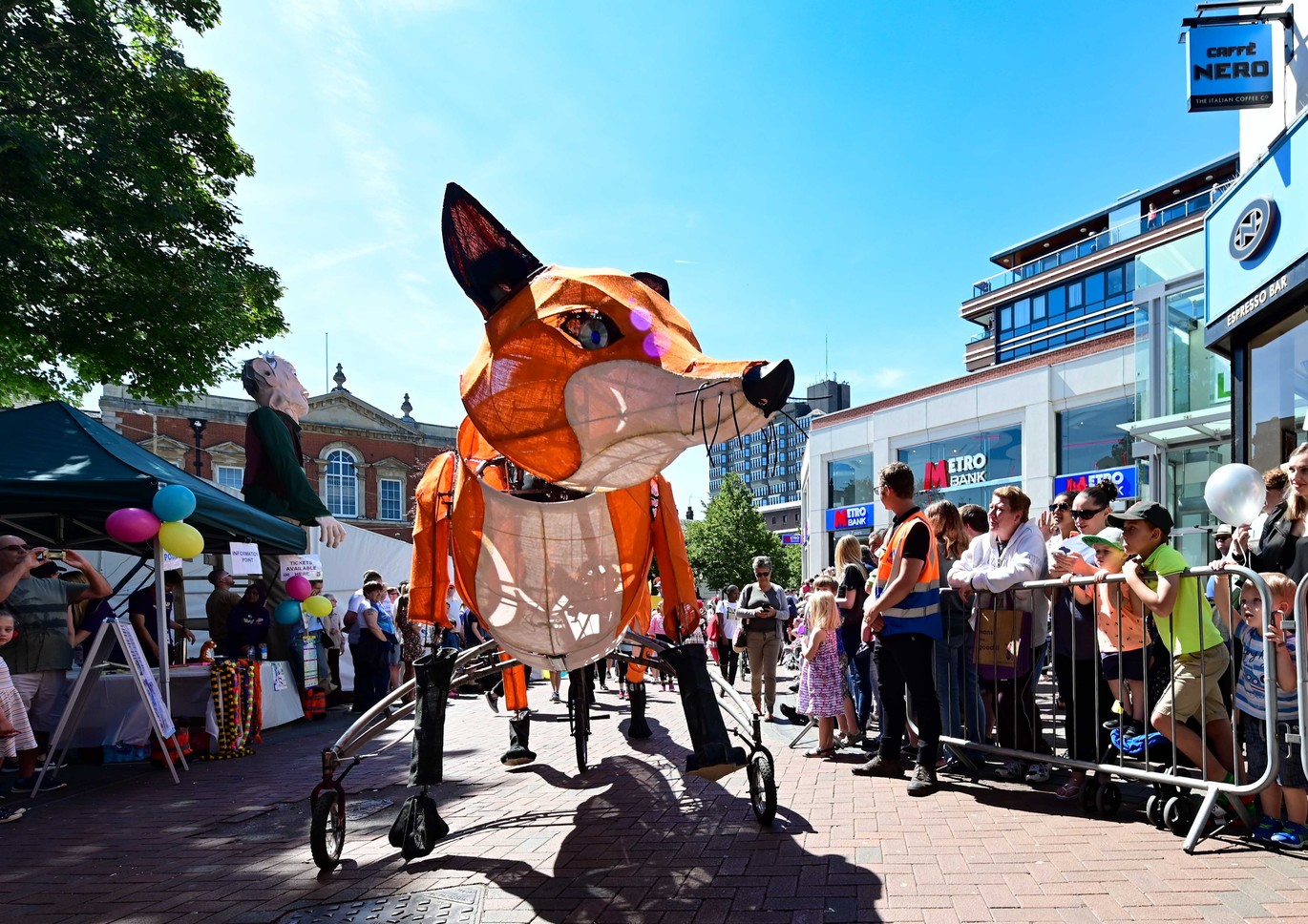 "WhizzFizzFest in Market Square, Aylesbury"