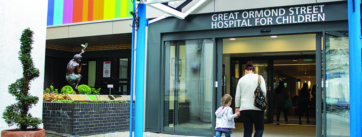 "Great Ormond Street Hospital for Children entrance"