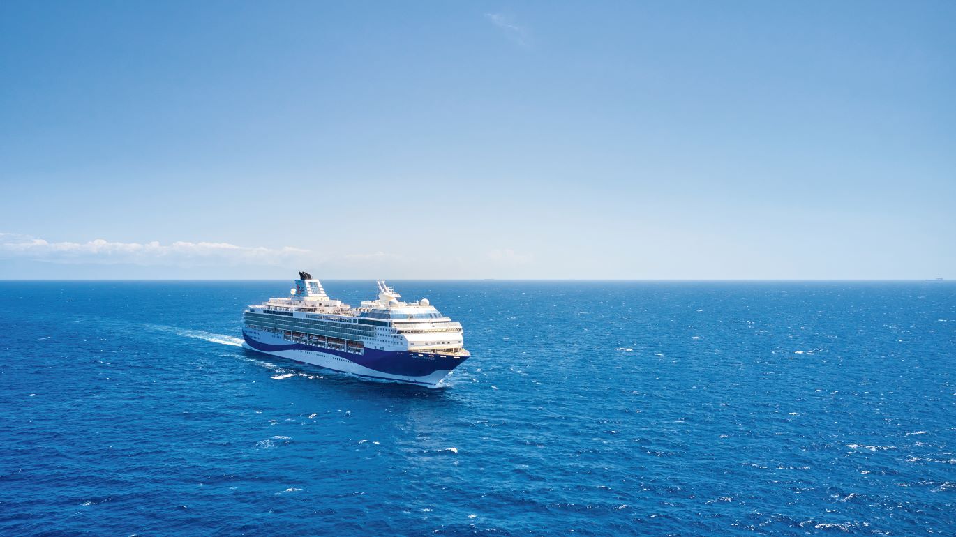 "Marella Voyager at sea"