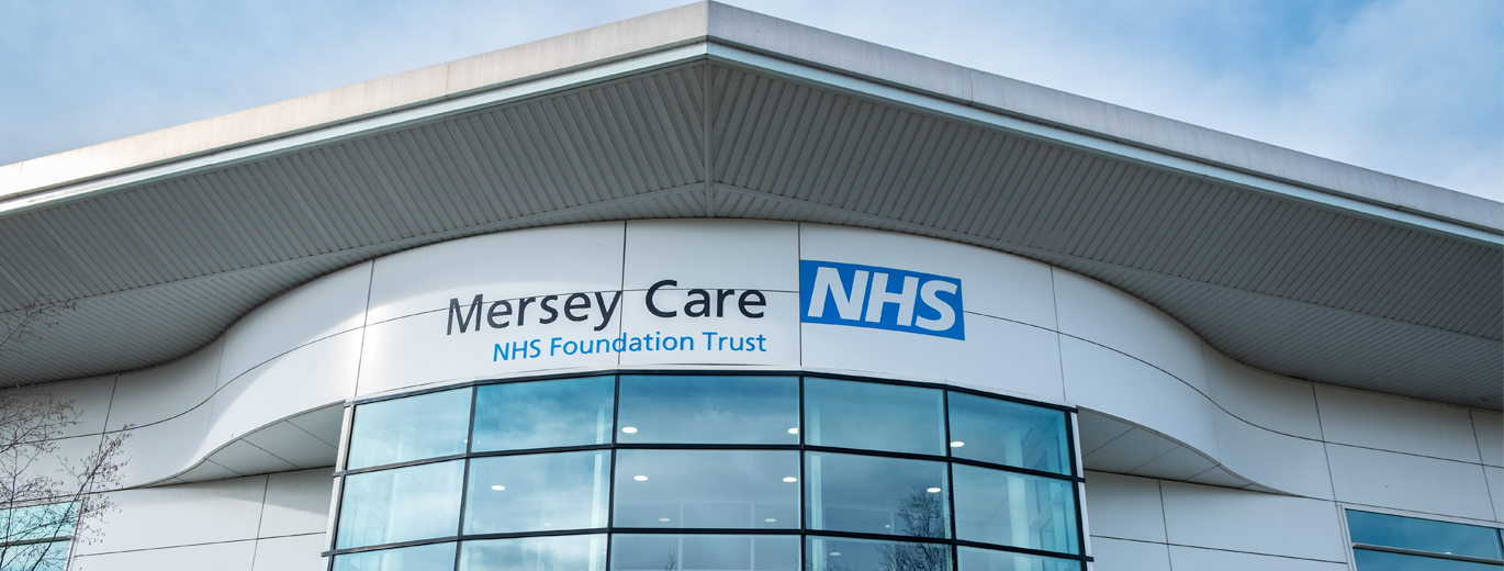 Front of Mersey Care NHS Foundation Trust Building