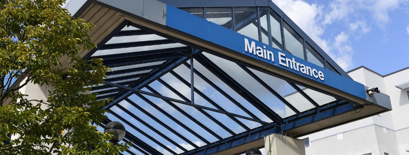Kingston Hospital Main Entrance