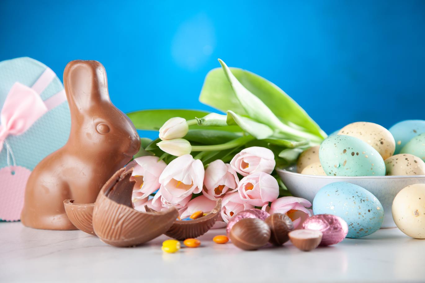 Easter chocolate bunny