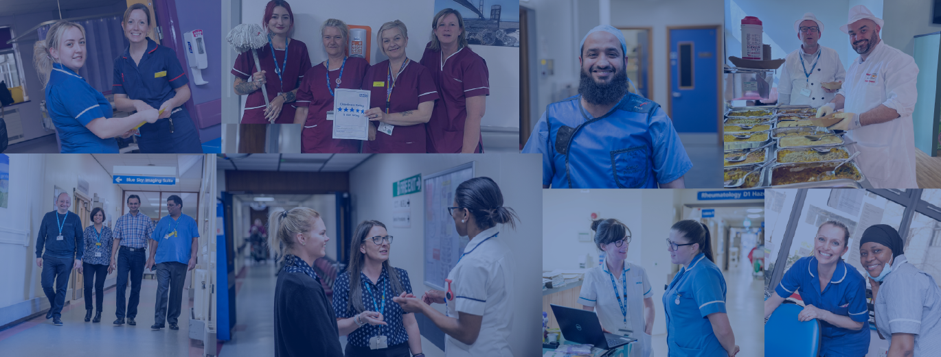 "Collage of staff at NHS Humber Health Partnership"